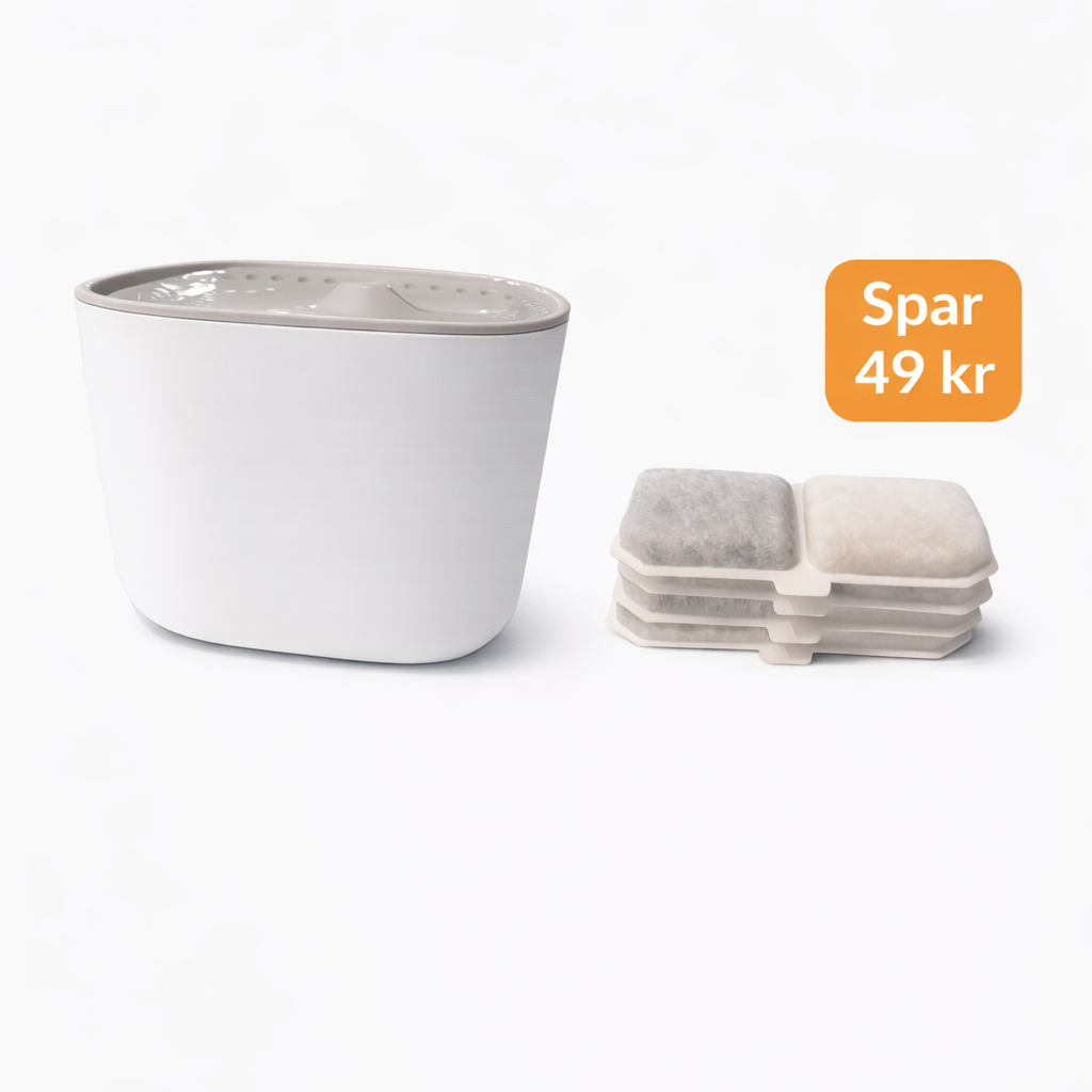 Zoorilo Startpakke Pure – Fontene + 4 filter (6 mnd)