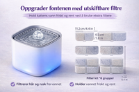 Kattefontene 3L – stillegående med filter – bilde 3